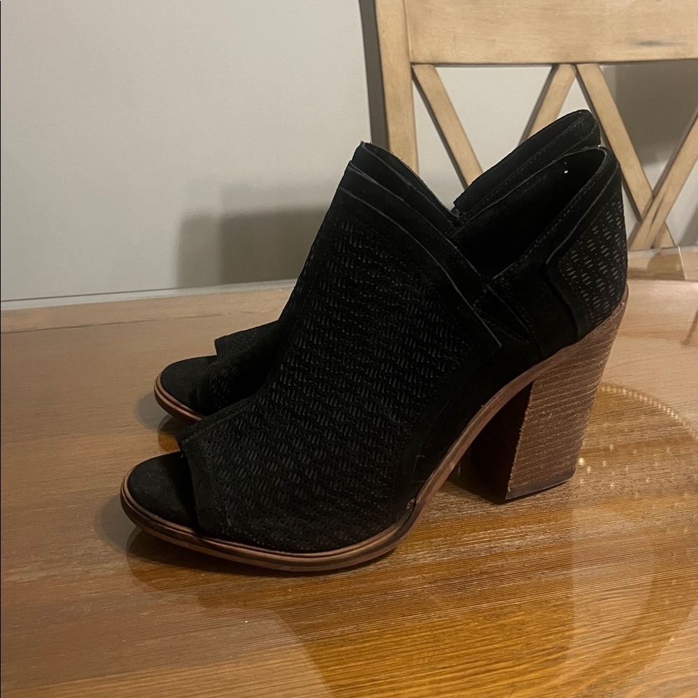 Vince Camuto Black Ankle Booties